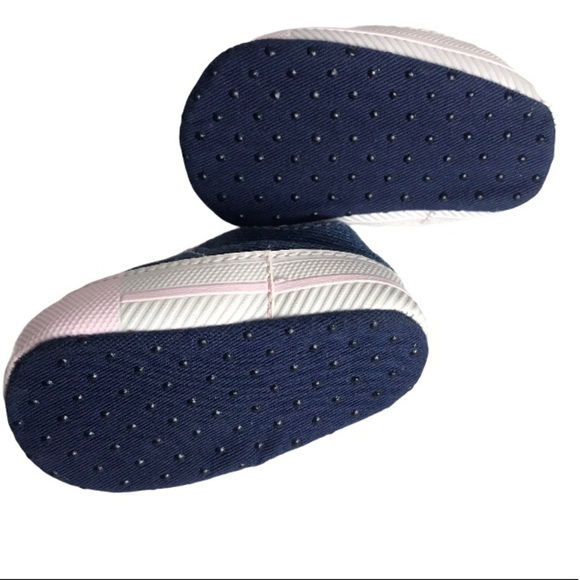 Carter's Chambray Sneaker Crib Shoes - Picture 12 of 14